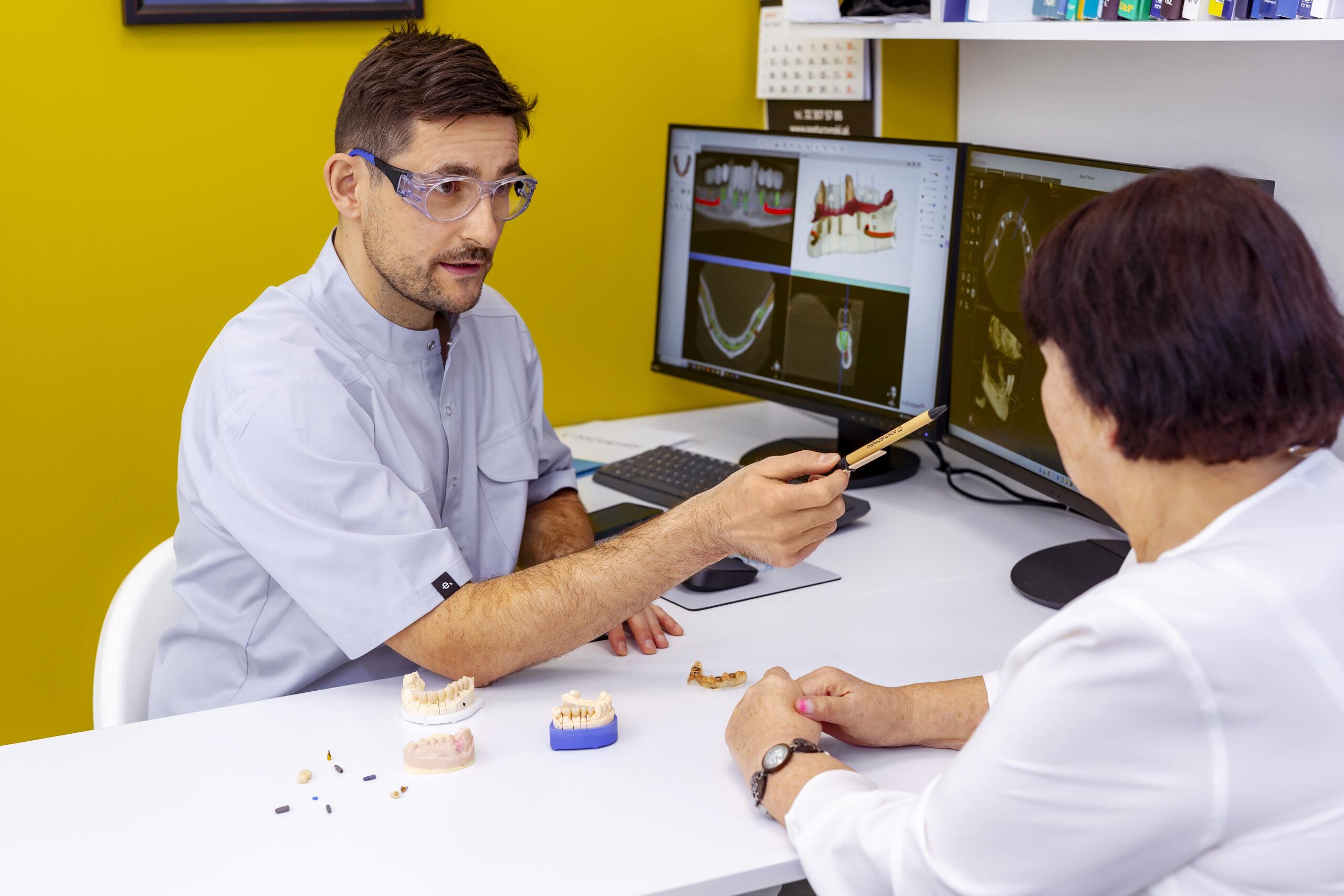 protezy zębowe na implantach Jastrzębie Zdrój Protezy na implantach